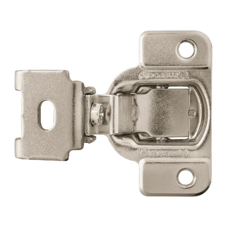 1-1/4 in (32 mm) Overlay Matrix Concealed Nickel Hinge - 1 Pair - 2.625