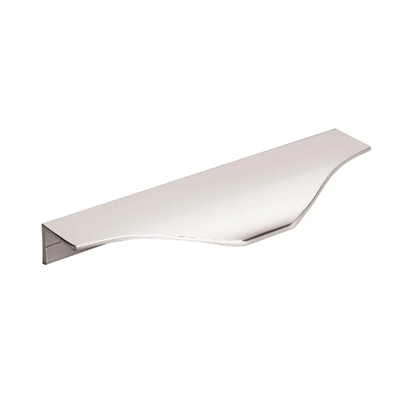 Aloft 4-9/16 in (116 mm) Center-to-Center Polished Chrome Cabinet Edge Pull - 4.5625