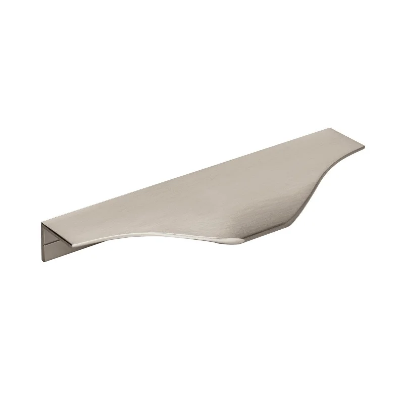 Aloft 4-9/16 in (116 mm) Center-to-Center Satin Nickel Cabinet Edge Pull - 4.5625