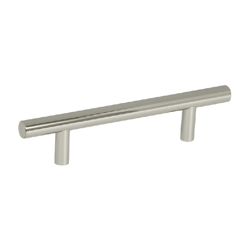 Amerock 6.125-Inch Polished Nickel Cabinet Bar Pull (Pack of 5)