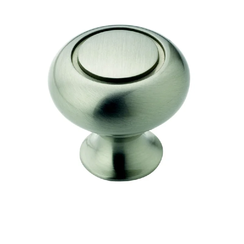 Amerock Traditional 1.25-Inch Satin Nickel Cabinet Knob (Pack of 5)