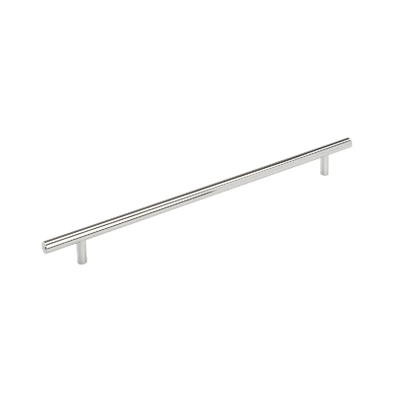 Bar Pulls 12-5/8 in (320 mm) Center-to-Center Polished Chrome Cabinet Pull - 12.625