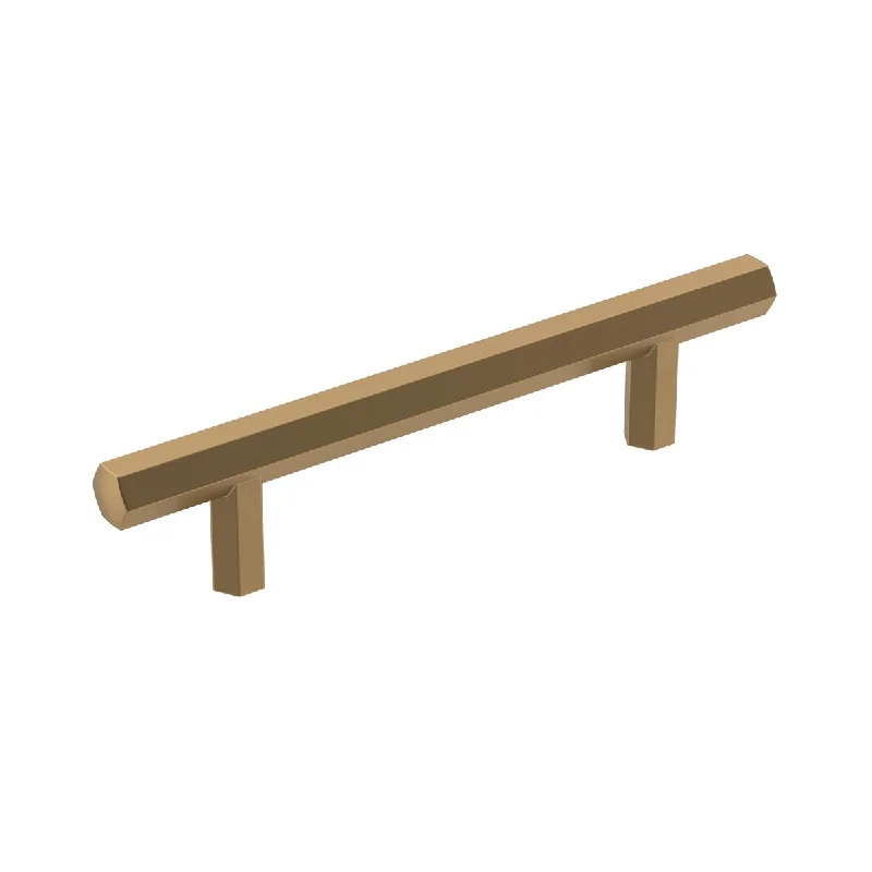 Caliber 3-3/4 in (96 mm) Center-to-Center Champagne Bronze Cabinet Pull - 3.75