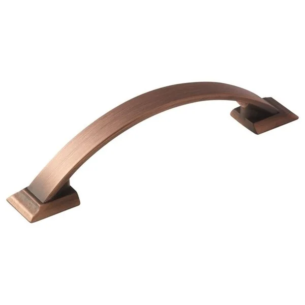 Candler 3-3/4 in (96 mm) Center-to-Center Brushed Copper Cabinet Pull