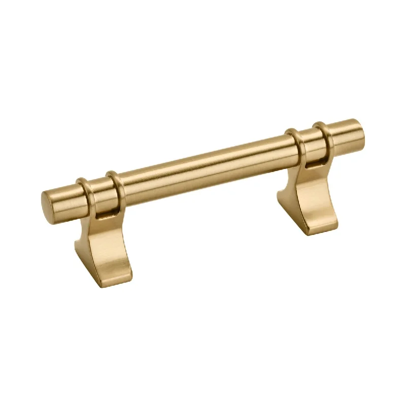 Davenport 3 in (76 mm) Center-to-Center Champagne Bronze Cabinet Pull