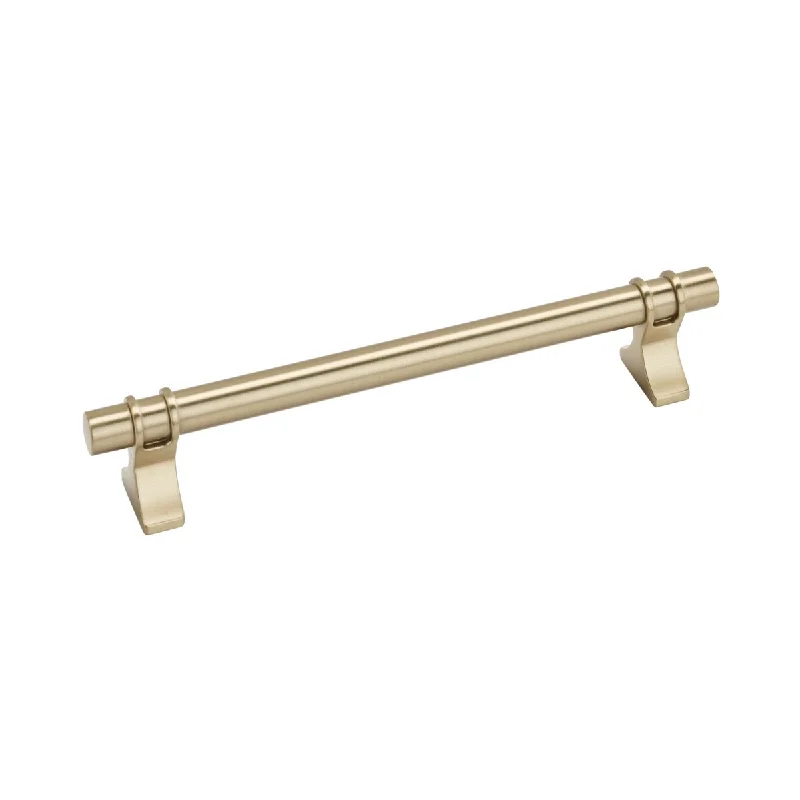 Davenport 6-5/16 in (160 mm) Center-to-Center Golden Champagne Cabinet Pull - 6.313