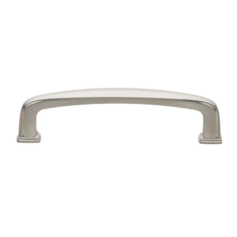 GlideRite 3.75-inch CC Satin Nickel Deco Cabinet Pulls (Pack of 10)