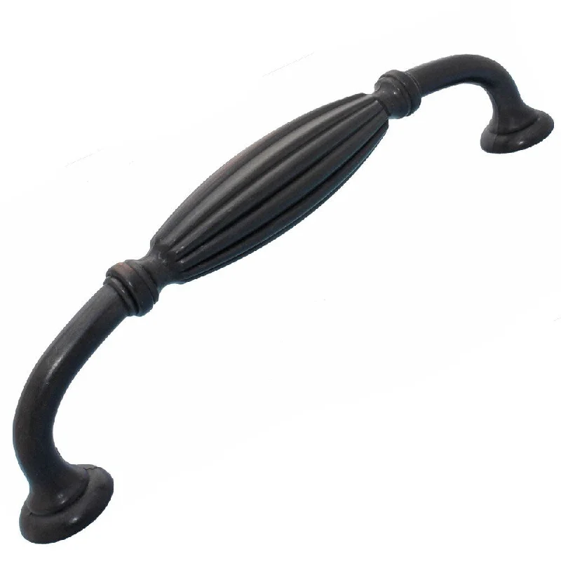 GlideRite 5-inch Oil Rubbed Bronze Fluted Cabinet Pull (Case of 25)