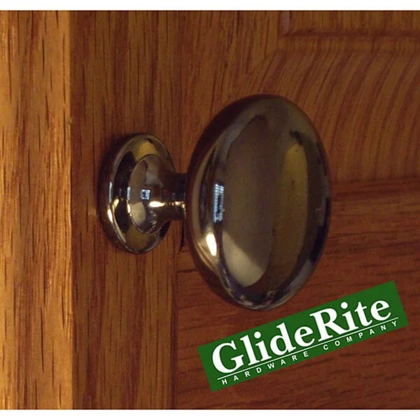 GlideRite Black Nickel Classic Round Cabinet Knobs (Pack of 100)