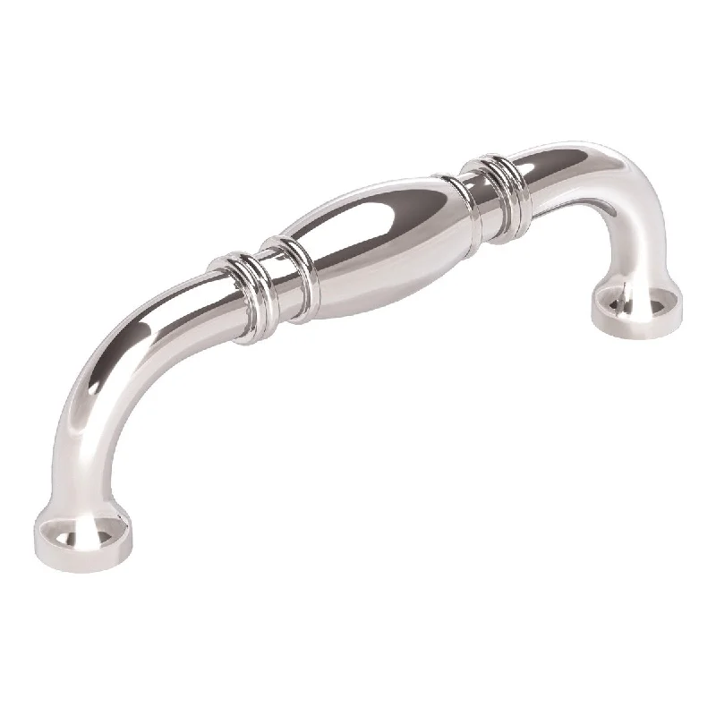 Granby 3-3/4 in (96 mm) Center-to-Center Polished Chrome Cabinet Pull - 3.75