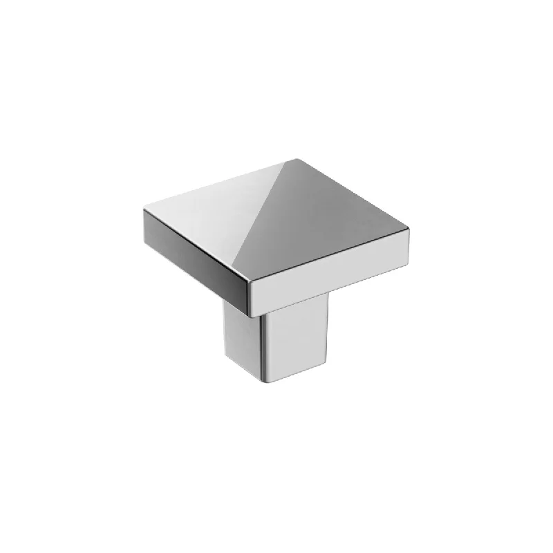 Monument 1-3/16 in (30 mm) Length Polished Chrome Cabinet Knob - 1.1875