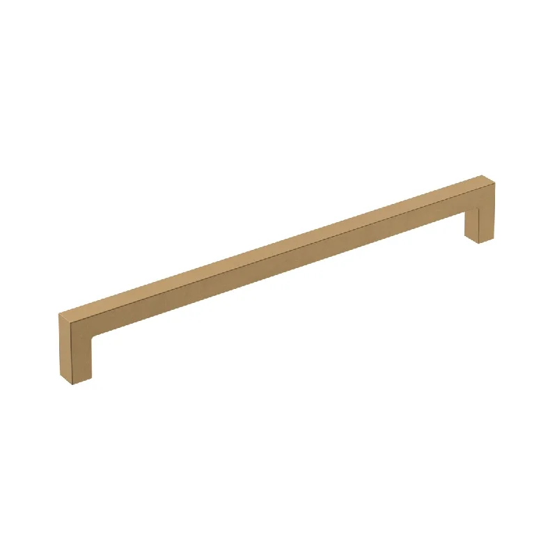 Monument 8-13/16 in (224 mm) Center-to-Center Champagne Bronze Cabinet Pull - 8.8125