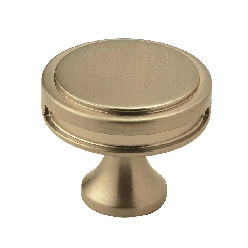 Oberon Golden Champagne 35mm Cabinet Knob - Golden Champagne