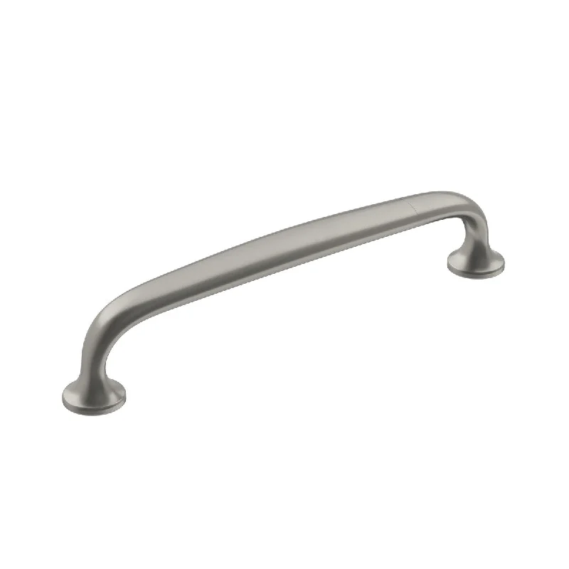 Renown 5-1/16 in (128 mm) Center-to-Center Satin Nickel Cabinet Pull - 5.0625