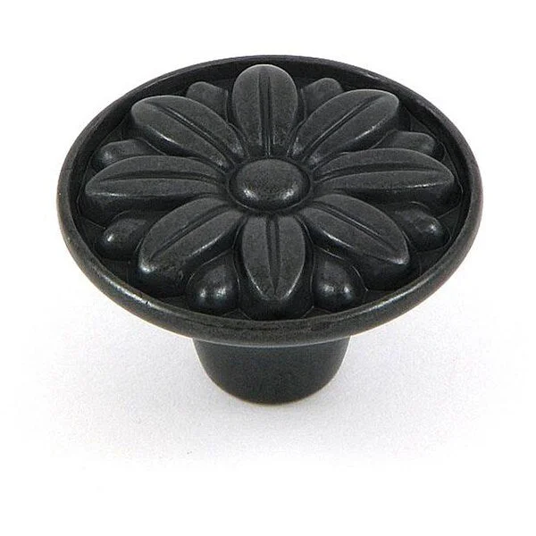 Stone Mill Hardware Antique Black Mayflower Cabinet Knob (Case of 25)