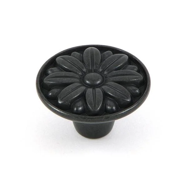 Stone Mill Hardware Mayflower Antique Black Cabinet Knobs (Pack of 10)