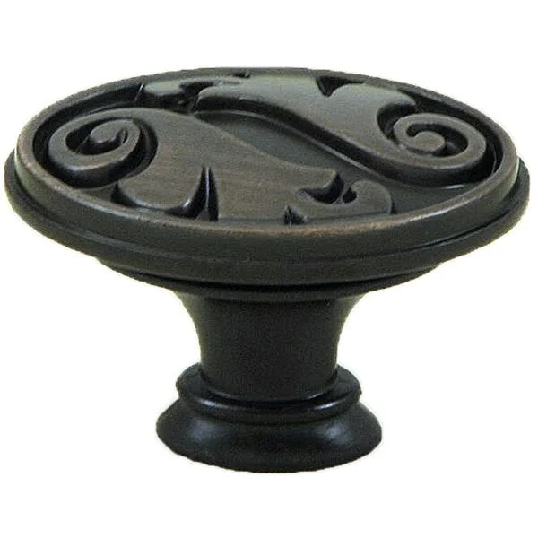 Stone Mill Hardware Oakley Oil Rubbed Bronze Cabinet Knobs (Case of 25)