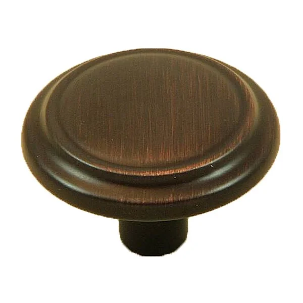 Stone Mill Hardware Oil Rubbed Bronze Sidney Cabinet Knobs (Set of 25)