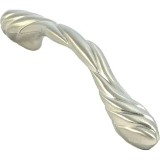 Stone Mill Hardware Satin Nickel Braided Cabinet Pull (Pack of 5)