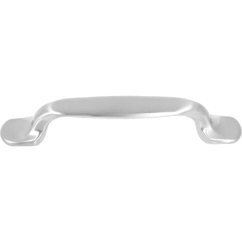 Stone Mill Hardware Satin Nickel Marshall Cabinet Pull