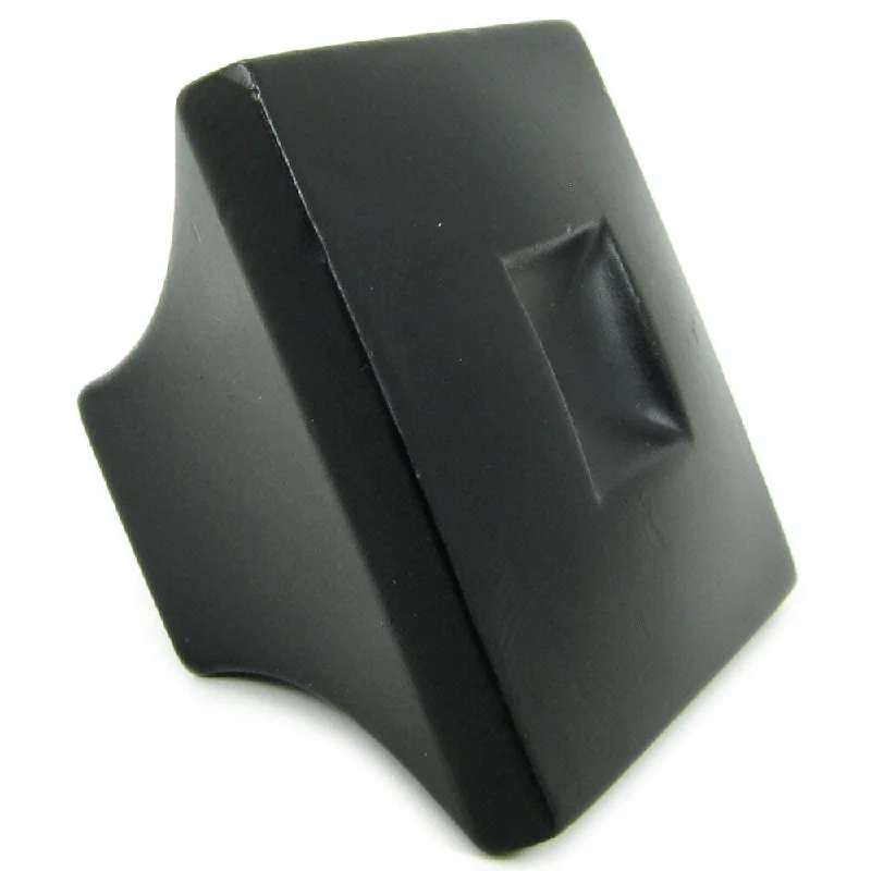 Stone Mill Hardware Spade Matte Black Cabinet Knobs (Pack of 10)