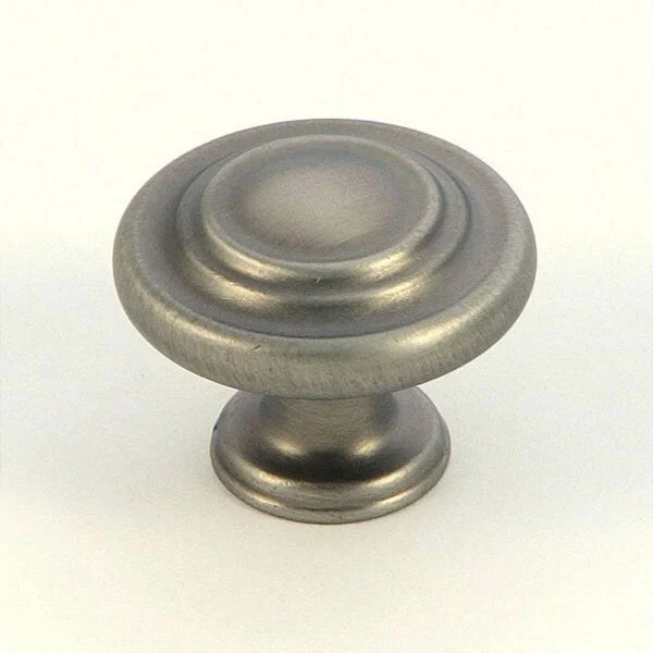 Stone Mill Weathered Nickel 3-ring Cabinet Knobs (Pack of 25)