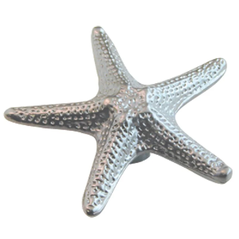 Ultra Hardware 41666 2-3/4" Starfish Satin Chrome Designer's Edge Cabinet Knob