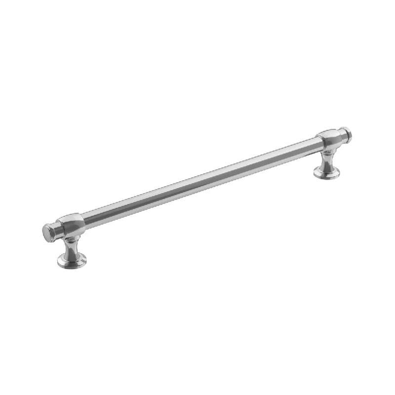 Winsome 8-13/16 in (224 mm) Center-to-Center Polished Chrome Cabinet Pull - 8.8125