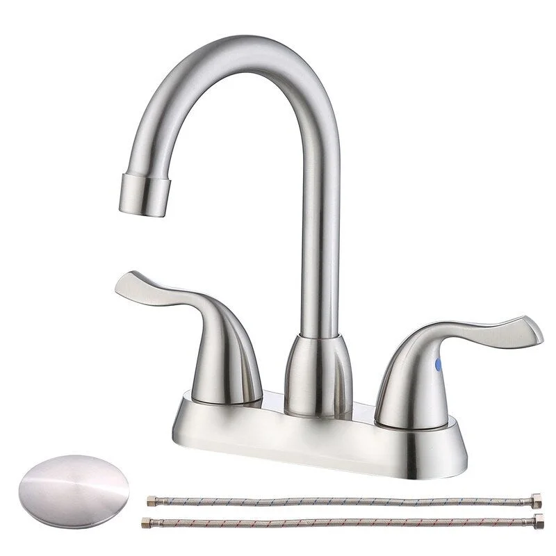 2-Handle Bathroom Sink Faucet