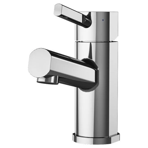 A&E Bath and Shower Prague Silver Stainless Steel Lavatory Faucet