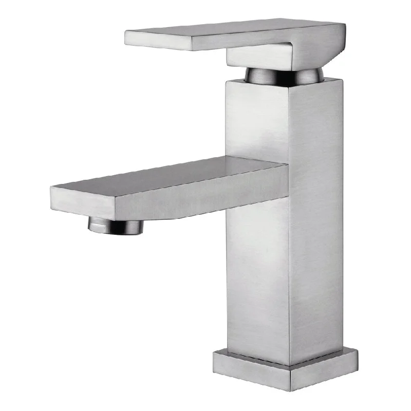 AA Warehousing 'Dana' Single Handle Brushed Nickel Lavatory Faucet