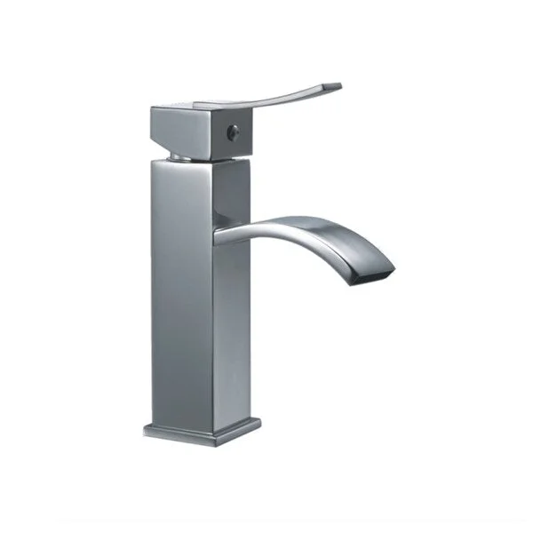 Dawn Chrome Single-lever Square Lavatory Faucet