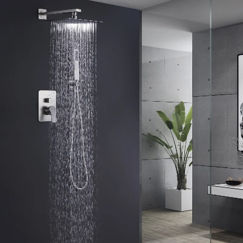 EPOWP Complete Shower System with Rough-in Valve Shower Faucet Set