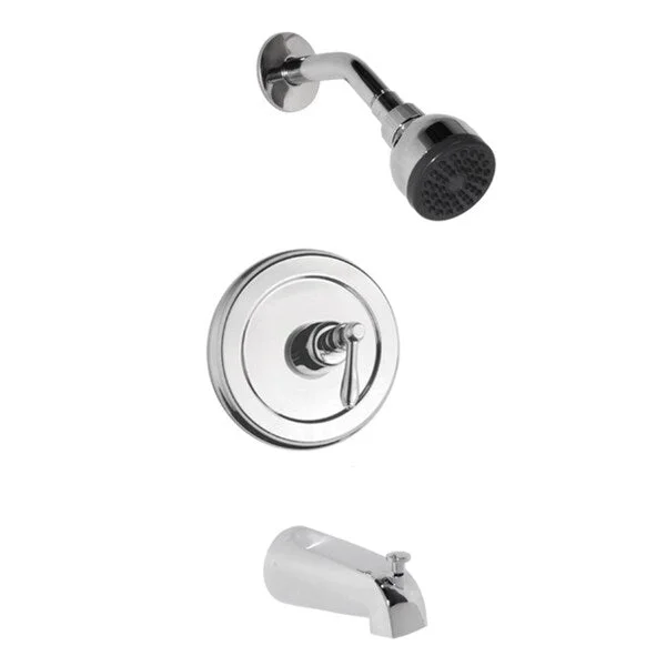 Fontaine Chrome Tub and Shower Faucet with Valve