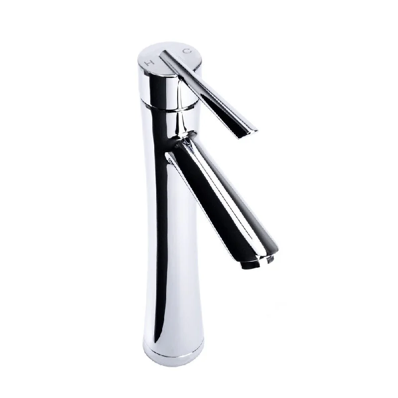 Fontaine Hour Glass Vessel Bathroom Faucet in Chrome