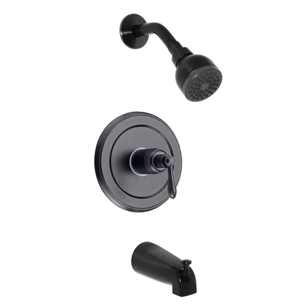 Fontaine Oil Rubbed Bronze Tub and Shower Faucet with Valve