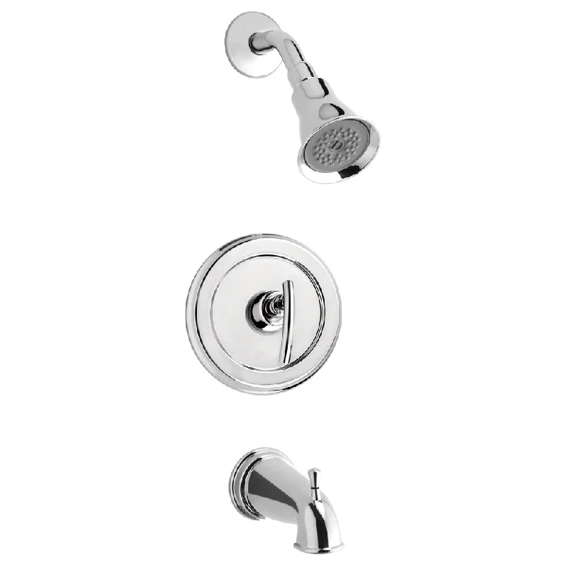 Fontaine Vincennes Chrome Single Handle Tub and Shower Faucet with Valve Set