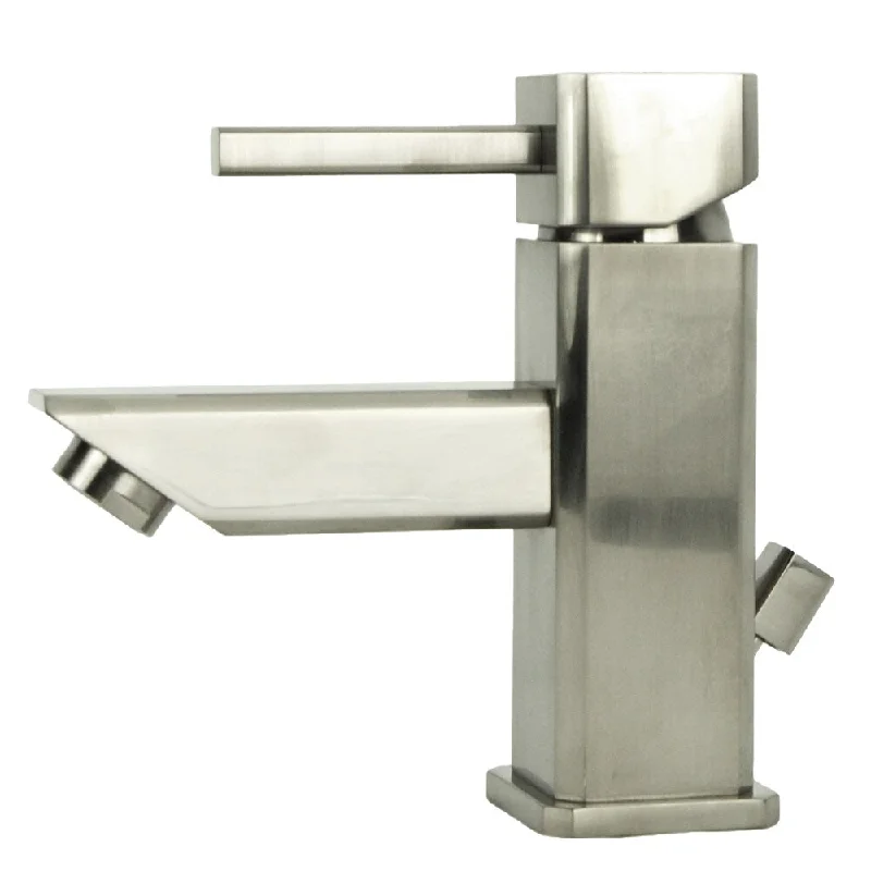 Italia Torre Quadrata Brushed Nickel Faucet