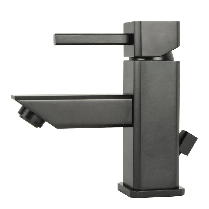 Italia 'Torre Quadrata' Oil Rubbed Bronze Single-Post Bathroom Faucet