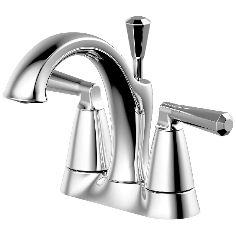 Liege 4 in. Centerset 2-Handle Bathroom Faucet in Chrome