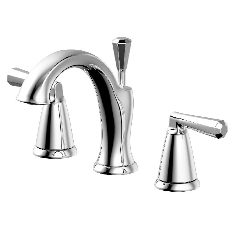 Liege 8 in. Widespread Bathroom Faucet in Chrome