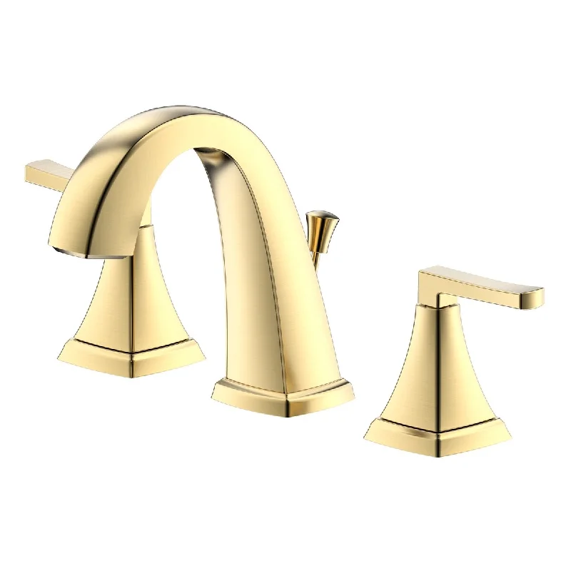 Opera 8 in. Widespread Bathroom Faucet in Gold