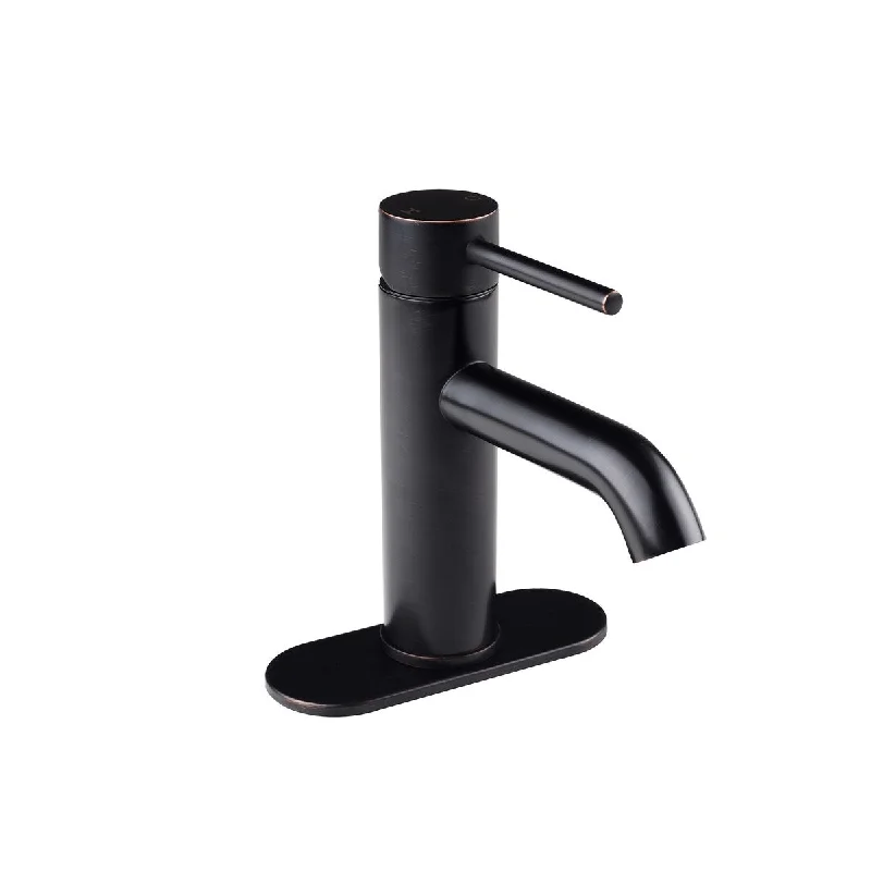 Palais Royal European Single Hole Bathroom Faucet in Oil Rubbed Bronze