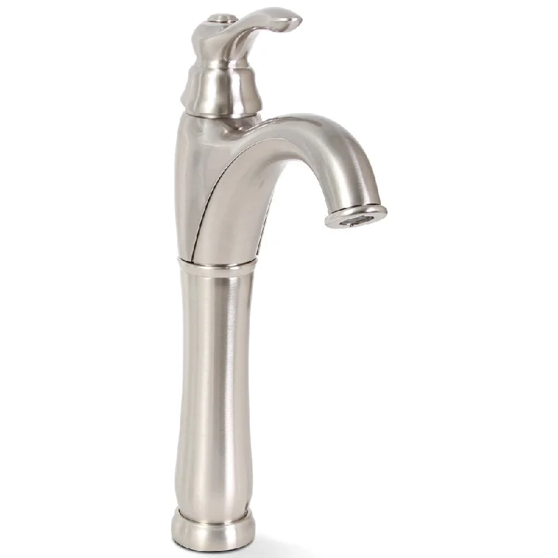 Premier Sanibel Lead-free Single-handle Brushed Nickel Vessel Filler Bathroom/ Lavatory Faucet