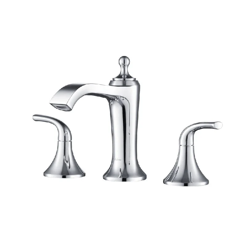 Stufurhome Brantley Chrome Bathroom Faucet Set in Chrome