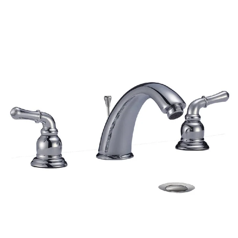 Thames Roman 3-hole Double-handle Widespread Bathroom Faucet