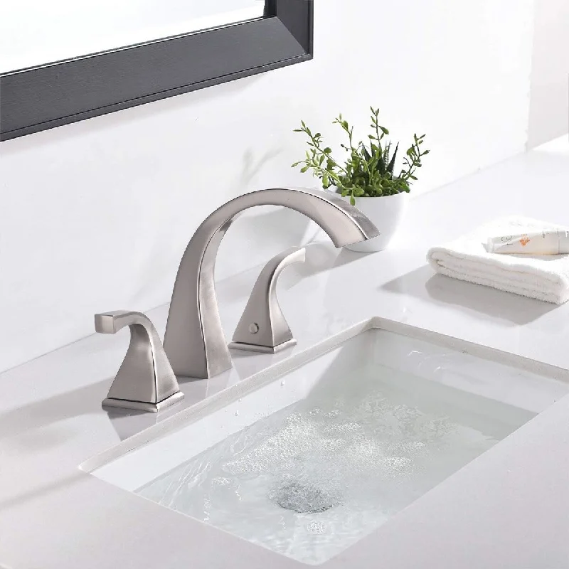 VANIYUFAIR 2 Handles Widespread Bathroom Faucet