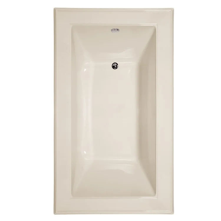 Air Tub Designer Collection Angel Drop-In End Drain Bone Rectangle 8 Jet Acrylic 72 x 42 x 22 Inch