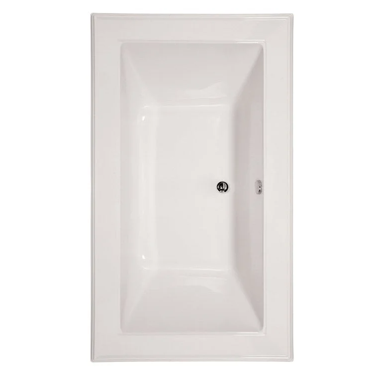 Air Tub Designer Collection Angel Drop-In White Rectangle 6 Jet Acrylic 66 x 42 x 22 Inch