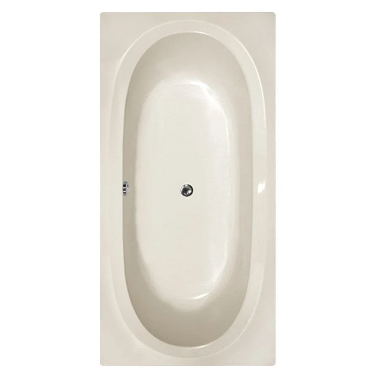 Air Tub Designer Collection Caribe Drop-In Bone Rectangle 8 Jet Gelcoat 72 x 36 x 18-3/4 Inch